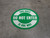 Do Not Enter This Aisle Is One Way Circular (Green) - Floor Sign