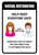 Social Distancing Help Keep Everyone Safe with Icons Portrait - Wall Sign