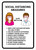 Social Distancing Measures with Icons Portrait - Wall Sign