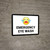 Emergency Eye Wash with Emoji Landscape - Wall Sign