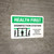 Health First: Disinfection Station with Icon Landscape - Wall Sign