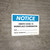 Notice: Onsite COVID-19 Workplace Coordinator Contact Info Landscape - Wall Sign
