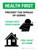 Health First: Prevent the Spread of Germs with Icons Portrait - Wall Sign