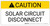 Caution: Solar Circuit Disconnect - Arc Flash Label