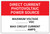 Direct Current Photovoltaic Power Source Maximum Voltage Write-Ins - Arc Flash Label