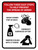 Steps to Prevent Spread of Germs with Icon Portrait - Wall Sign
