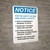 Notice: Employees & Guests Precautions Portrait - Wall Sign