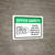 Office Safety: Please Use Your Knuckle For Lights with Icon Landscape - Wall Sign