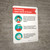 Removing Your Mask at Home with Icons Red Portrait - Wall Sign