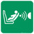 Child Seat Presence & Orientation Dectection System (CPOD) Safe Condition - ISO Floor Sign