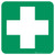 First Aid Safe Condition - ISO Floor Sign
