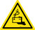 Battery Charging Warning - ISO Floor Sign