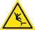 Drop (Fall) Warning - ISO Floor Sign
