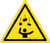 Falling Objects Warning - ISO Floor Sign