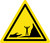 Incoming Tides Warning - ISO Floor Sign
