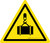Overhead Load Warning - ISO Floor Sign