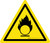 Oxidizing Substance Warning - ISO Floor Sign