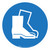 Wear Safety Footwear Mandatory - ISO Floor Sign
