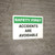 Safety First: Accidents are Avoidable - Wall Sign