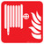 Fire Extinguisher Hose Fire Safety - ISO Floor Sign