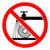 Do Not Use for Wet Grinding Prohibition - ISO Floor Sign
