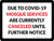 Due To Covid-19 Mosque Services Are Currently Canceled Until Further Notice Landscape - Wall Sign
