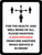 Please Maintain A Safe Distance From One Another While Service Is In Order Portrait - Wall Sign