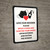 Love Your Neighbor - Please Wear A Mask And Sanitize Your Hands Upon Entering And Exiting The Mosque Portrait - Wall Sign