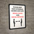 Please Keep Our Cathedral Sacred And Safe - Wear A Mask And Social Distance Portrait - Wall Sign