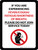 Shortness Of Breath - Please Do Not Join Service Today Landscape - Wall Sign