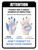 Attention: Hands Are a Great Source of Infection Portrait - Wall Sign