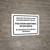 Thank You For Practicing Social Distancing With Us White Spanish Landscape - Wall Sign