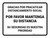 Thank You For Practicing Social Distancing With Us White Spanish Landscape - Wall Sign