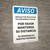 Notice: Thank You For Practicing Social Distancing With Us Spanish Portrait - Wall Sign