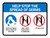 Help Stop The Spread Of Germs (How-to) Landscape - Wall Sign