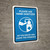 Please Use Hand Sanitizer As You Enter And Leave This Premises Portrait - Wall Sign