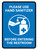 Please Use Hand Sanitizer Before Entering The Restroom Portrait - Wall Sign