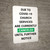 Due to Covid-19 Church Services Are Currently Canceled Portrait V2 - Wall Sign