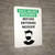 Face Masks Required Before Entering Mosque with Icon Portrait V2 - Wall Sign