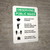 Observing Public Mass Health Precautions with Icon Portrait V2 - Wall Sign