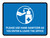 Please Use Hand Sanitizer As You Enter And Leave The Office Landscape - Wall Sign