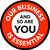 Our Business Is Essential And So Are You Red Circular - Floor Sign
