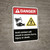 Danger: Acid Contact ANSI - Wall Sign
