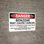 Danger: Benzene May Cause Cancer - Wall Sign