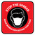 Stop The Spread - Mask Mandatory with Icon Red Square - Floor Sign