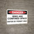 Danger: Bins Are A Confined Space - Wall Sign