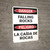 Danger: Danger Falling Rocks - Wall Sign