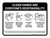 Clean Hands Are Everyones Responsibility with Icons Landscape - Wall Sign