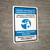 Prevent Coronavirus - Disinfect Hands Bilingual Spanish with Icon Portrait - Wall Sign