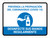 Prevent Coronavirus - Disinfect Hands Regularly Spanish with Icon Landscape - Wall Sign